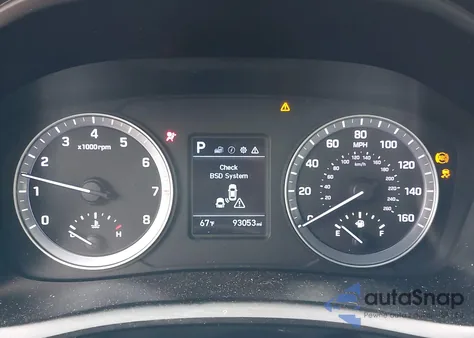 2018 Hyundai Sonata Eco z USA, uszkodzony, nr VIN 5NPE24AA3JH673948